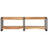 vidaXL Meuble TV 140x30x40 cm bois d'acacia massif