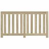 vidaXL Cache-radiateur chêne sonoma 149x20x82 cm bois d'ingénierie
