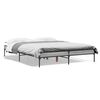vidaXL Cadre de lit sans matelas sonoma gris 160x200 cm
