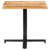 vidaXL Table de bistro Carr&eacute;e 80x80x75 cm Bois de manguier brut