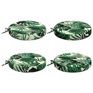 vidaXL Coussins de si&egrave;ge 4 pi&egrave;ces SOEST 4 pc 100 % polyester