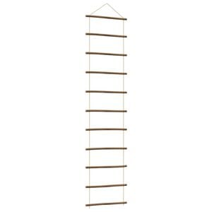 vidaXL D&eacute;coration murale en forme d'&eacute;chelle 50x200cm branche naturelle