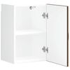 vidaXL Armoire murale de cuisine Kalmar ch&ecirc;ne marron bois d'ing&eacute;nierie