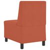 vidaXL | Unité de Sofa Modulaire Sans Accoudoirs | Orange 55 x 74 x 82 cm