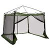 vidaXL Tente int&eacute;rieure avec toit Vert 303 x 303 x 196 cm taffetas