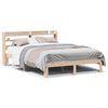 vidaXL Cadre de lit avec t&ecirc;te de lit sans matelas 150x200 cm