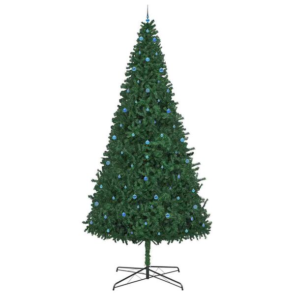 vidaXL Sapin de No&euml;l Vert 400 cm PVC