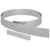 vidaXL Bordure de Pelouse 4 pcs Argent 450 x 0,05 x 15 cm