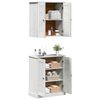 vidaXL Ensemble de mobilier de salle de bain 2 pcs 67,5 x 34 x 80 cm