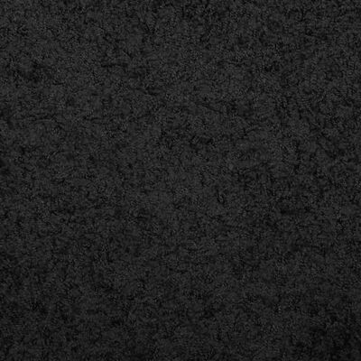 vidaXL Tapis shaggy PAMPLONA poils longs moderne noir 60x110 cm