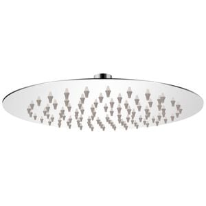 vidaXL T&ecirc;te de douche plongeante ronde en acier inoxydable 20 cm