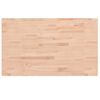vidaXL Dessus de table 100x60x4 cm rectangulaire bois massif de h&ecirc;tre