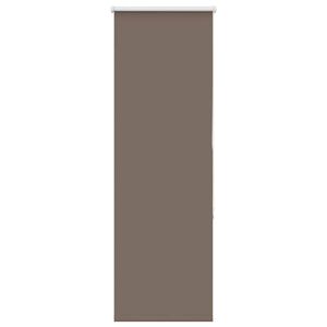 vidaXL Store enrouleur occultant caf&eacute; 60x130cm largeur du tissu 55,7cm