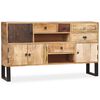 vidaXL Buffet Bois de manguier solide 140x30x80 cm