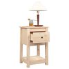 vidaXL Tables de chevet 2 pcs 40x35x61,5 cm Bois de pin massif