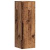 vidaXL Support pour plantes vieux bois 33x33x100 cm bois d'ing&eacute;nierie