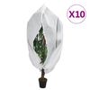 vidaXL Housses de protection pour plantes avec fermeture &eacute;clair 10 pcs
