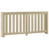 vidaXL Cache-radiateur ch&ecirc;ne sonoma 175x20x82 cm bois d'ing&eacute;nierie
