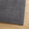 vidaXL Tapis HUARTE &agrave; poils courts doux lavable anthracite 160x160 cm