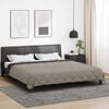 vidaXL Duvet d'&eacute;t&eacute; simple Gris clair et anthracite 240 x 200 cm