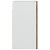 vidaXL Armoire suspendue "Lyon" Chêne fumé 50 x 31 x 60 cm Bois d'ingénierie