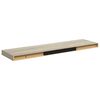 vidaXL &Eacute;tag&egrave;re murale flottante ch&ecirc;ne 90x23,5x3,8 cm MDF