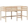 vidaXL Lit superpos&eacute; avec &eacute;chelle et toit sans matelas 90x190 cm