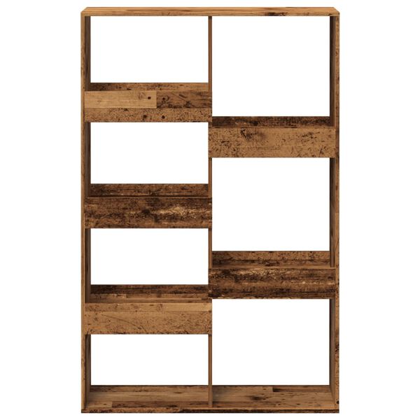 vidaXL Cloison de s&eacute;paration vieux bois 100x33x155,5cm bois ing&eacute;nierie