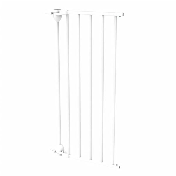 Noma Rallonge de barri&egrave;re de s&eacute;curit&eacute; Modular 36 cm M&eacute;tal Blanc