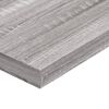 vidaXL &Eacute;tag&egrave;res murales 4 pcs sonoma gris 100x10x1,5cm bois ing&eacute;nierie