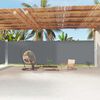 vidaXL Auvent lat&eacute;ral r&eacute;tractable Anthracite 220x1200 cm