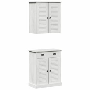 vidaXL Ensemble de mobilier de salle de bain VIGO 2 pi&egrave;ces