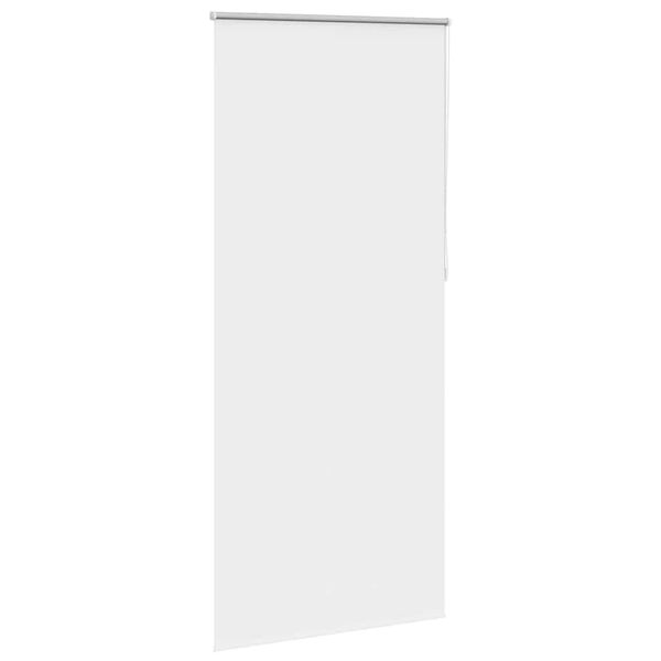 vidaXL Store enrouleur occultant 84,4 x 230 cm, largeur du tissu 80 cm, blanc