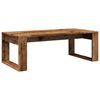 vidaXL Table basse vieux bois 102x50x35 cm bois d'ing&eacute;nierie