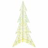 vidaXL Sapin de No&euml;l avec 240 LED Blanc chaud 180 cm PET