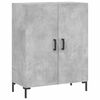 vidaXL Buffet gris b&eacute;ton 69,5x34x90 cm bois d'ing&eacute;nierie