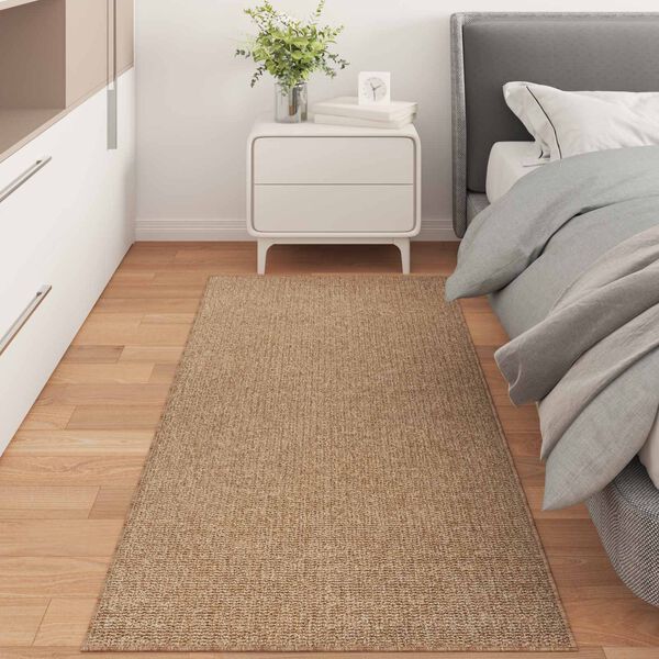 vidaXL Tapis de surface Rectangulaire Naturel 200 x 80 cm