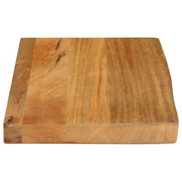 vidaXL Dessus de table à bord vivant 50x30x3,8 cm bois massif manguier