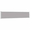 vidaXL Auvent lat&eacute;ral r&eacute;tractable de patio 100x500 cm Gris