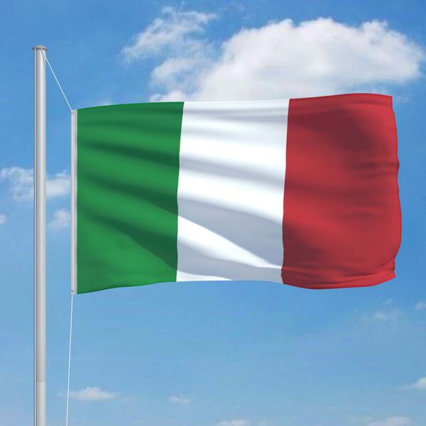 vidaXL Drapeau Italie 90x150 cm
