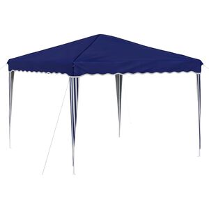 vidaXL Tente de f&ecirc;te pop-up 288 x 288 x 245 cm Bleu Tissu Oxford