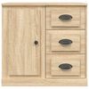 vidaXL Buffet ch&ecirc;ne sonoma 70x35,5x67,5 cm bois d'ing&eacute;nierie