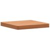 vidaXL Dessus de table 40x40x4 cm carr&eacute; bois massif de h&ecirc;tre
