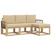 vidaXL Ensemble de canap&eacute;s d'ext&eacute;rieur 4 pc