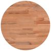 vidaXL Dessus de table &Oslash;30x1,5 cm rond bois massif de h&ecirc;tre
