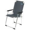Bo-Camp Chaise de camping pliable Copa Rio Comfort XXL Graphite