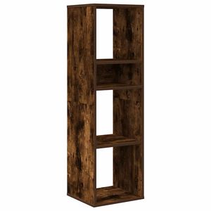 vidaXL Biblioth&egrave;que ch&ecirc;ne fum&eacute; 34x31x112 cm bois d'ing&eacute;nierie