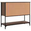 vidaXL Buffet chêne marron 100x36x85 cm bois d'ingénierie