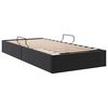 vidaXL Lit de Rangement avec matelas Noir 90 x 190 cm Faux cuir