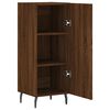 vidaXL Buffet Ch&ecirc;ne marron 34,5x34x90 cm Bois d'ing&eacute;nierie
